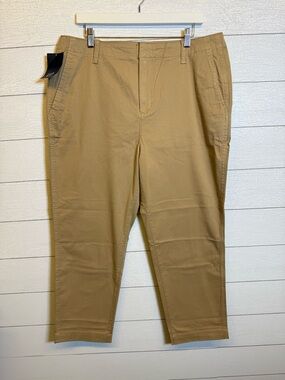 GAP Slim Ankle Pant Tan Women’s Size 16 Inseam 26.5” NWT